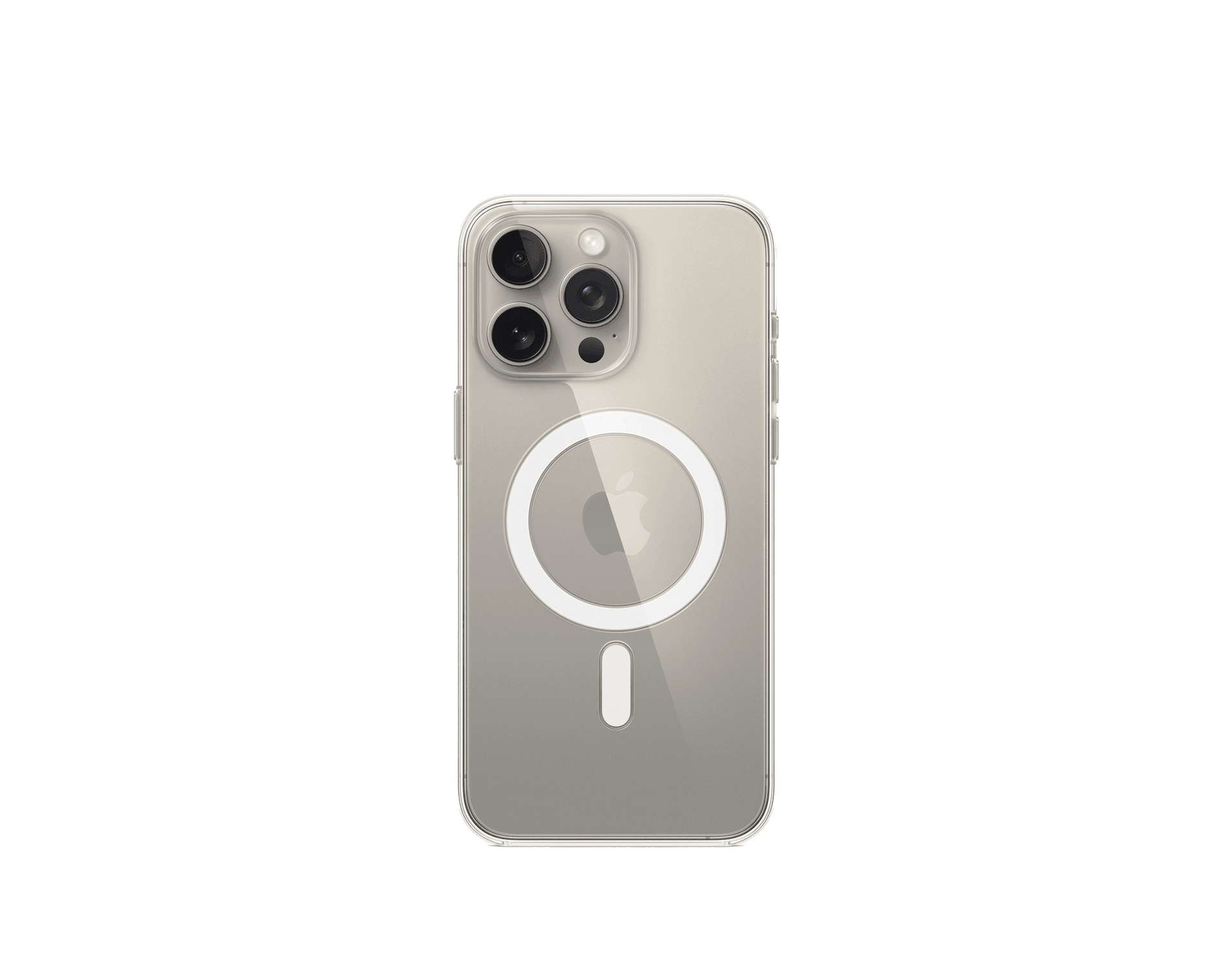 Funda iPhone 15 Pro Max - Transparente con MagSafe - Apple