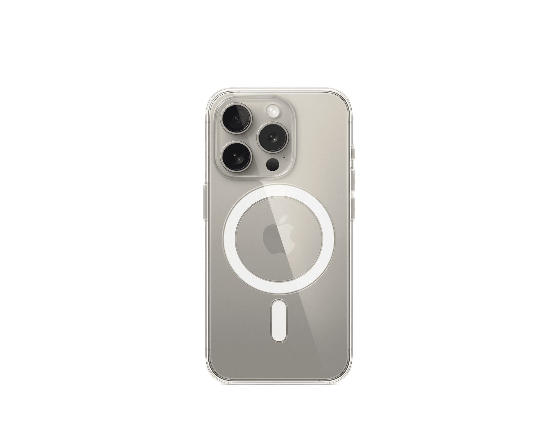 Funda iPhone 15 Pro - Transparente con MagSafe - Apple
